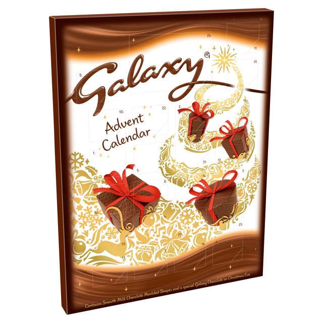 Galaxy Коледен календар 110 гр., Продуктови Категории, Шоколади ...