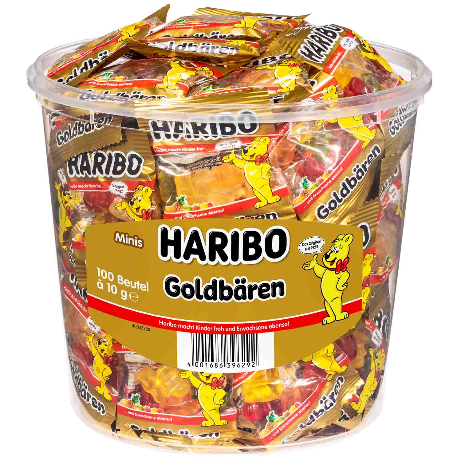 Haribo Желирани мечета 1000 гр, 100 пакетчета, Подходящ за:, Специален ...
