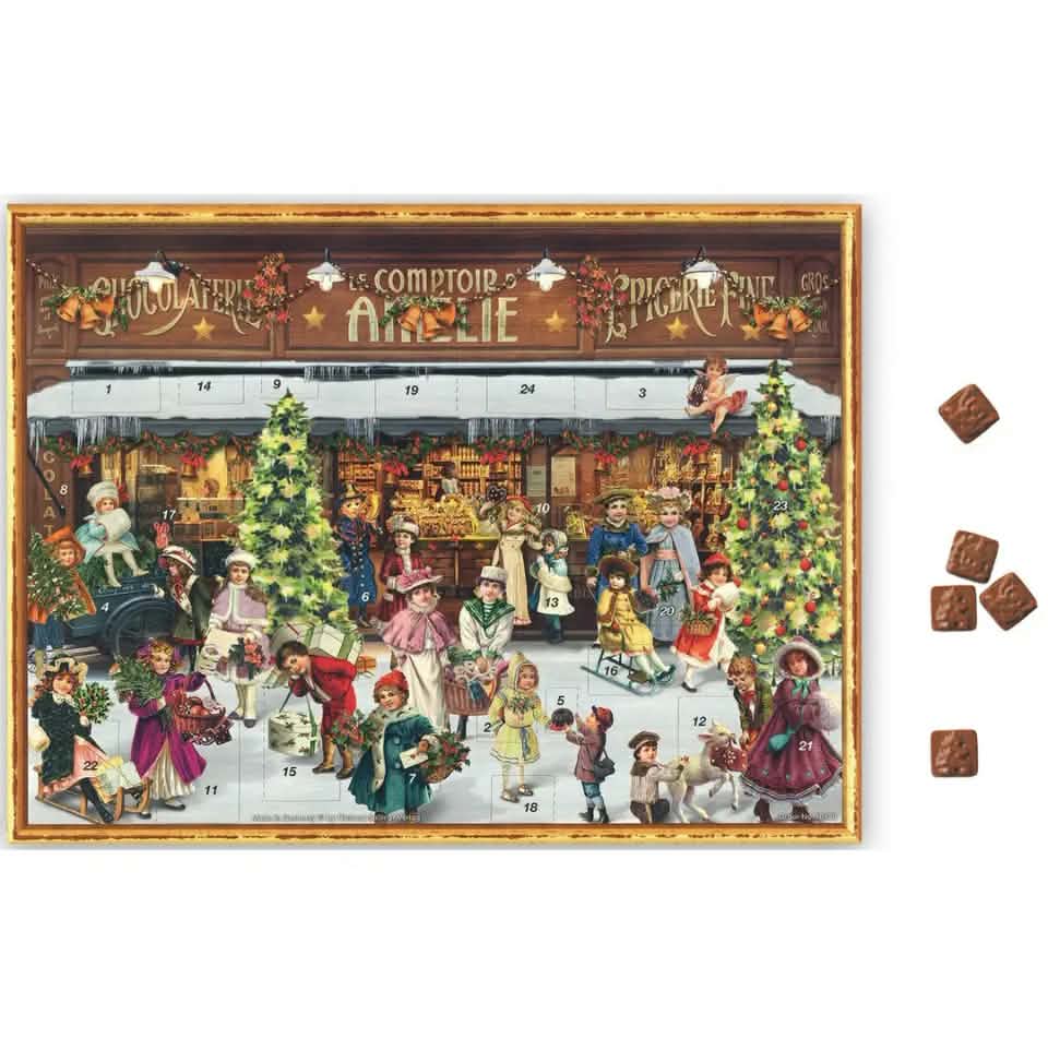 Richard Sellmer Verlag  Шоколадов адвент календар  Chocolaterie 75 гр