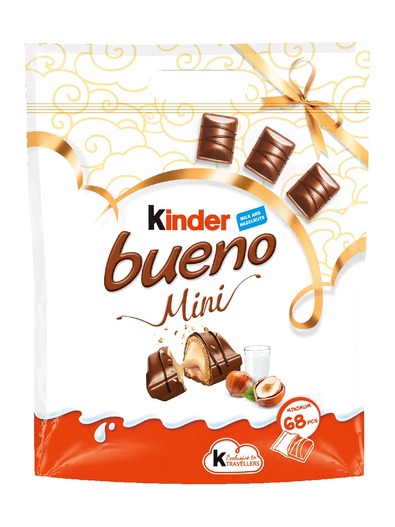 Kinder Bueno mini 68 бр. 400 гр, Продуктови Категории, Шоколади ...