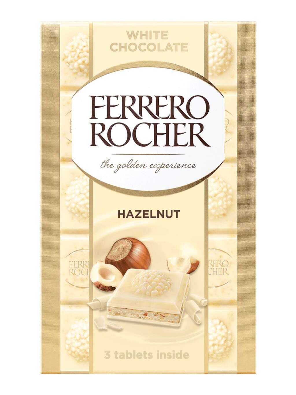 Ferrero Rocher  Лешник с бял шоколад 270 гр
