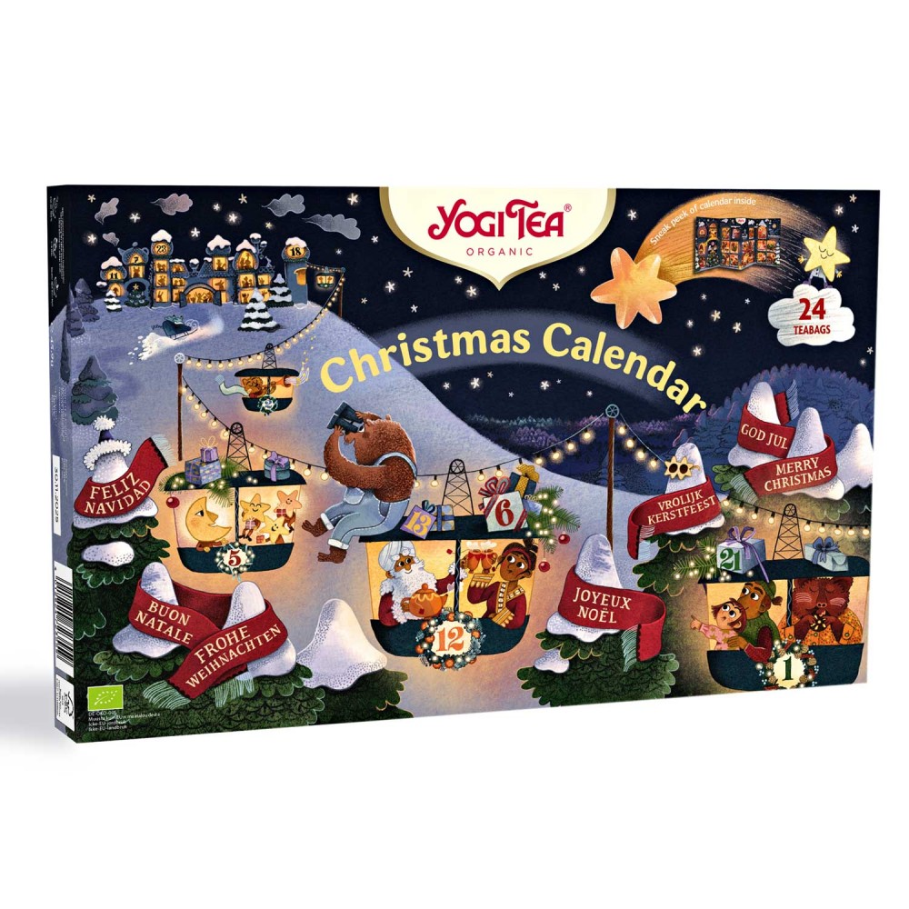 Yogi tea Коледен календар с чай 24 бр, Подходящ за:, Специален повод ...