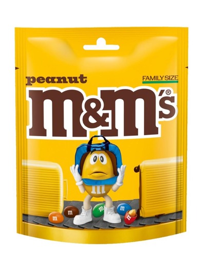 M & M's Maxi шоколадови бонбонки 330 гр