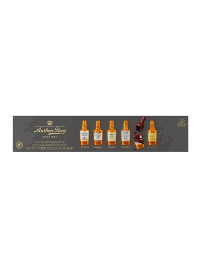 Anthon Berg Chocolate Single Malt шоколадови бутилки 20 бр 312 гр