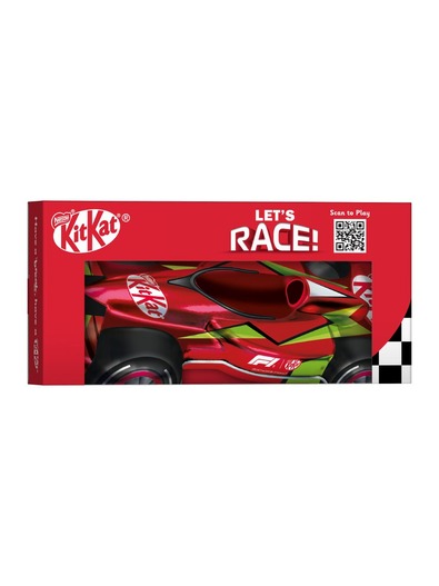 Kit Kat Formula 1 Метална количка с лакомства 138 гр