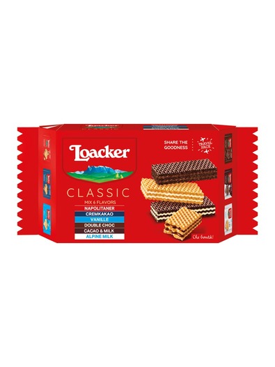 Loacker Микс от вафлички 270 гр