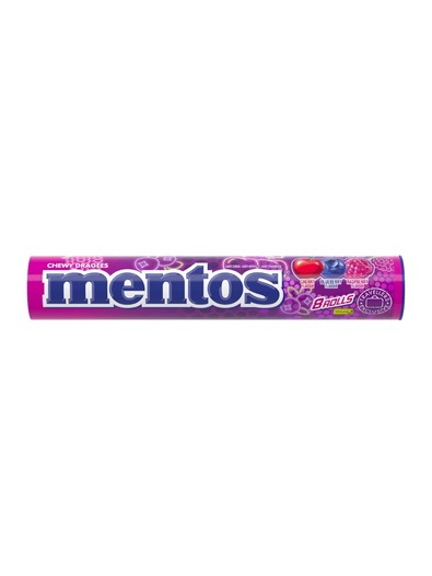 Mentos с вкус на горски плодове - череша, боровинка и малина 8бр. 296 гр