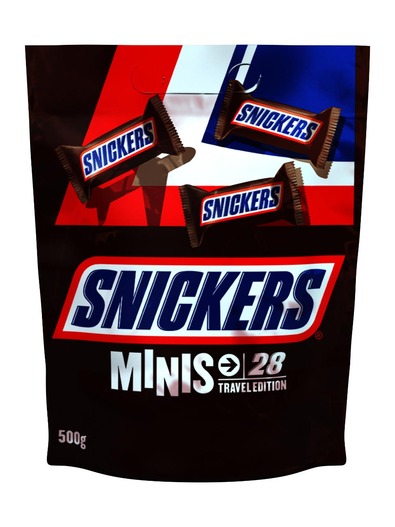 Snickers пакет 500 гр
