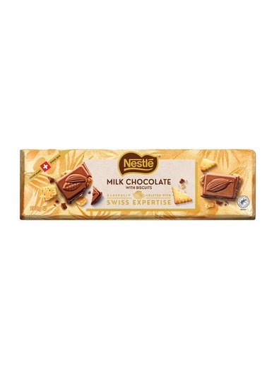 Nestle Млечен шоколад с бисквитки 280 гр