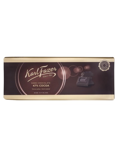 Karl Fazer Черен шоколад 47% какао 250 гр