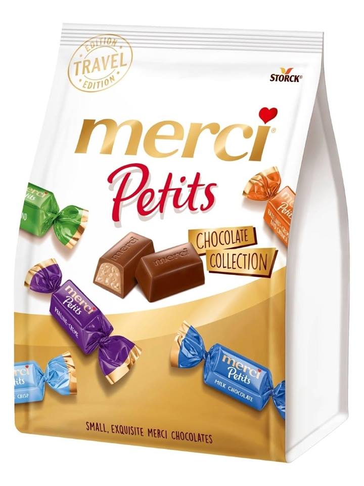 Бонбони Merci petits 250 гр. 42 бр., Продуктови Категории, Шоколади ...