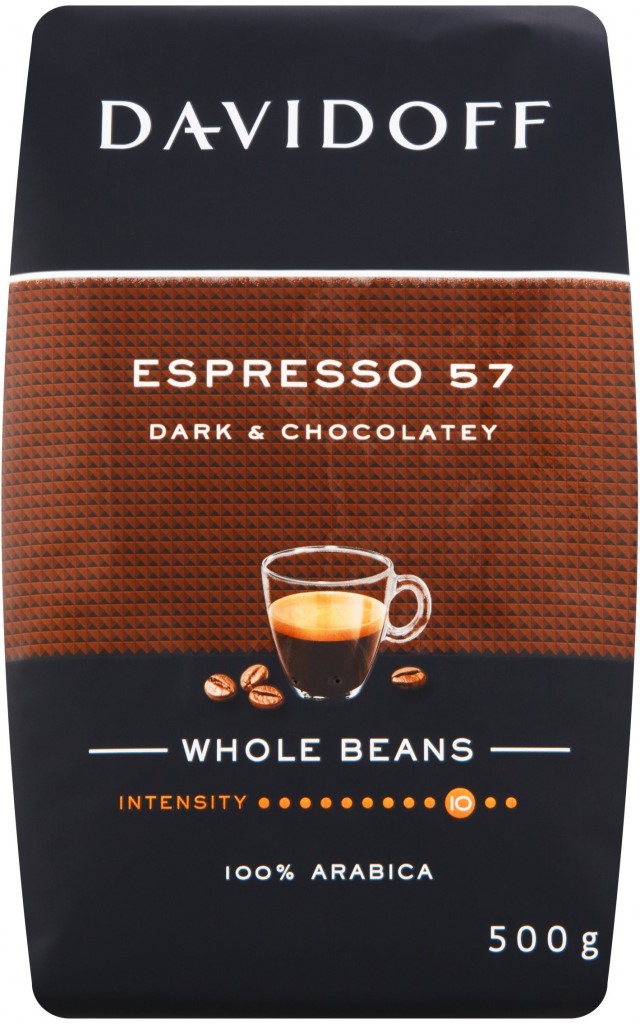 Davidoff Café Espresso Dark and Chokolatey Кафе на зърна 500 гр, Видове ...