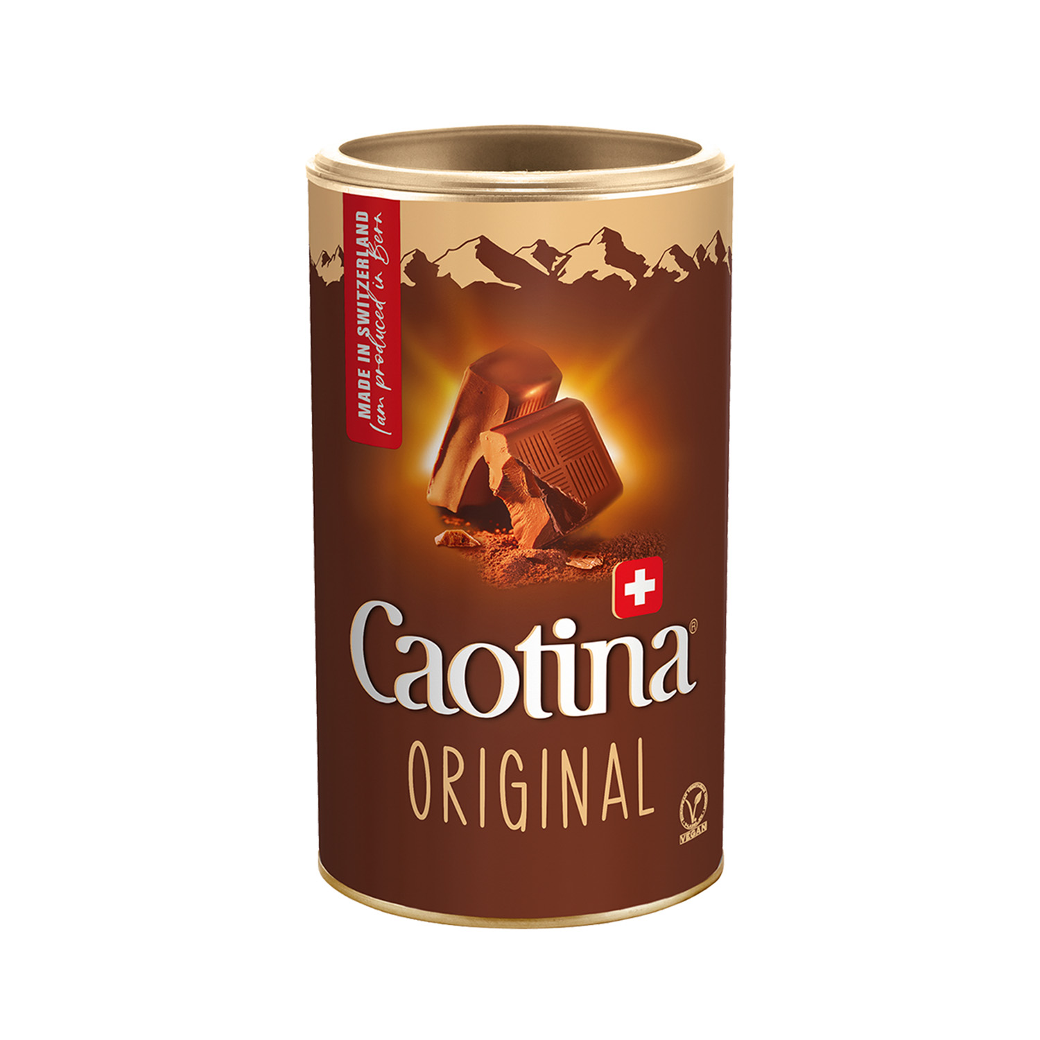 Caotina Original Напитка на какаова основа с истински швейцарски шоколад 200 гр