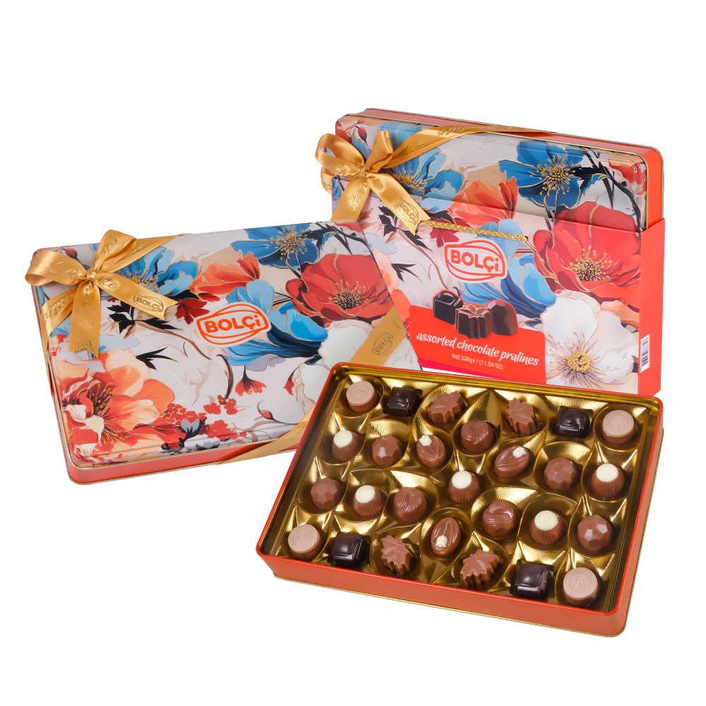 Bolci Метална кутия цветя - оранжева 330 гр, Продуктови Категории ...