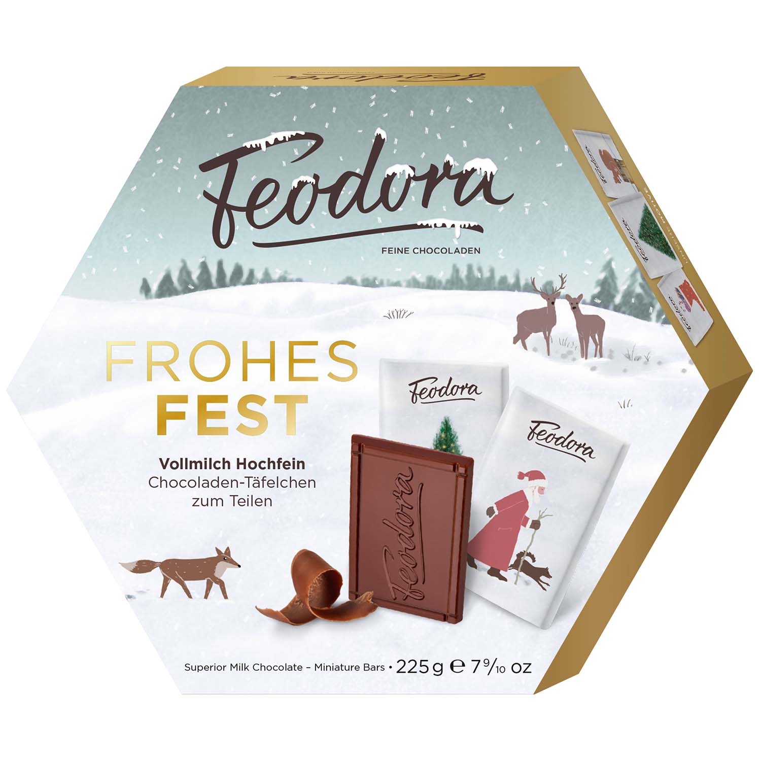 Feodora Млечни шоколадчета 30 бр. 225 гр, Продуктови Категории ...