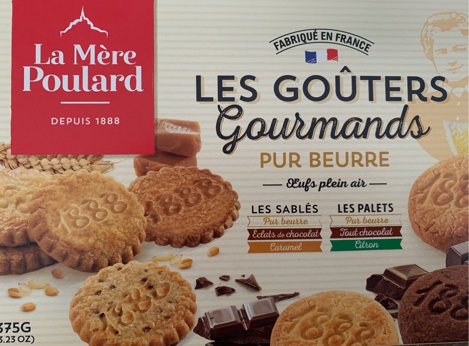 La Mère Poulard Гурме бисквитиера 375 гр