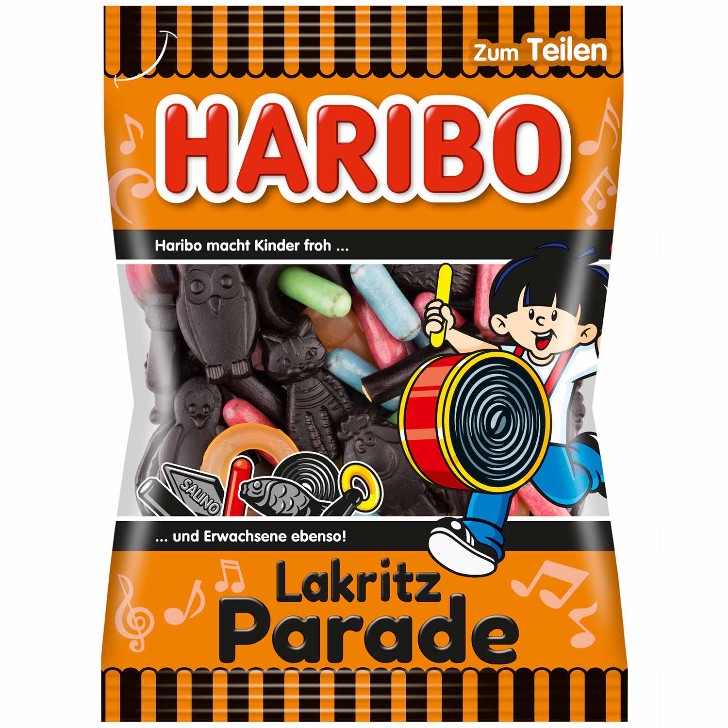Haribo Lakritz Parade желирани бонбони 175 гр