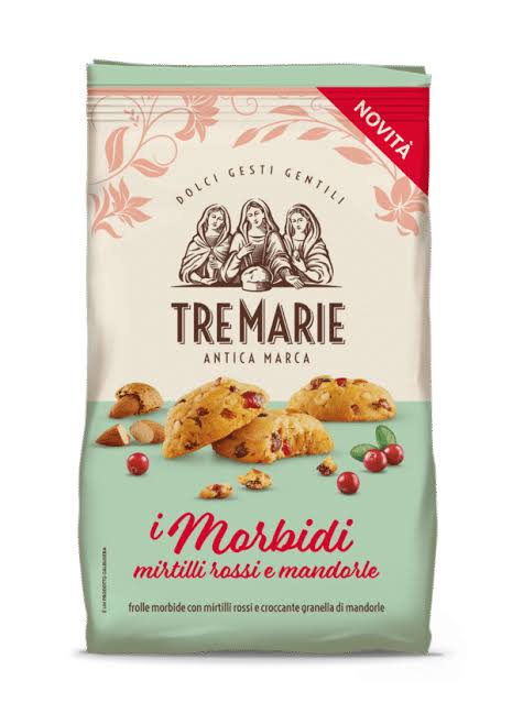 Tre Marie Бисквити с червени горски плодове и бадеми 300 гр