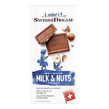 Swiss Dream Швейцарски млечен шоколад с лешници 100 гр
