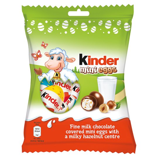 Kinder мини шоколадови яйца 75 гр., Продуктови Категории, Шоколади ...