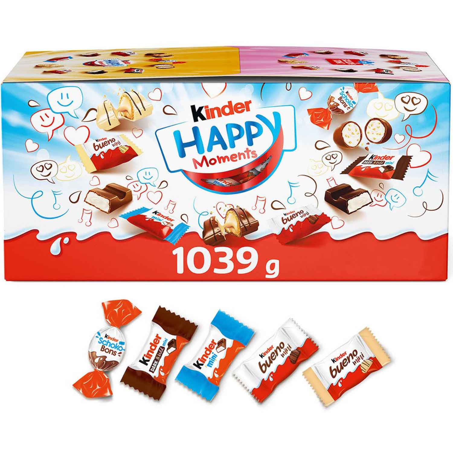 Ferrero Kinder Happy Moments 167 бр 1039 гр