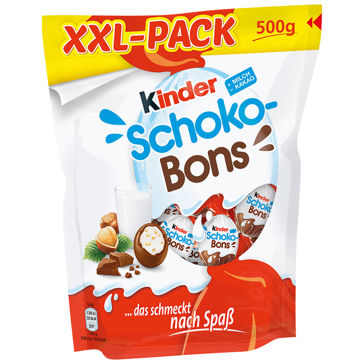 Kinder Schoko - bons XXL Опаковка 500гр 80 бр