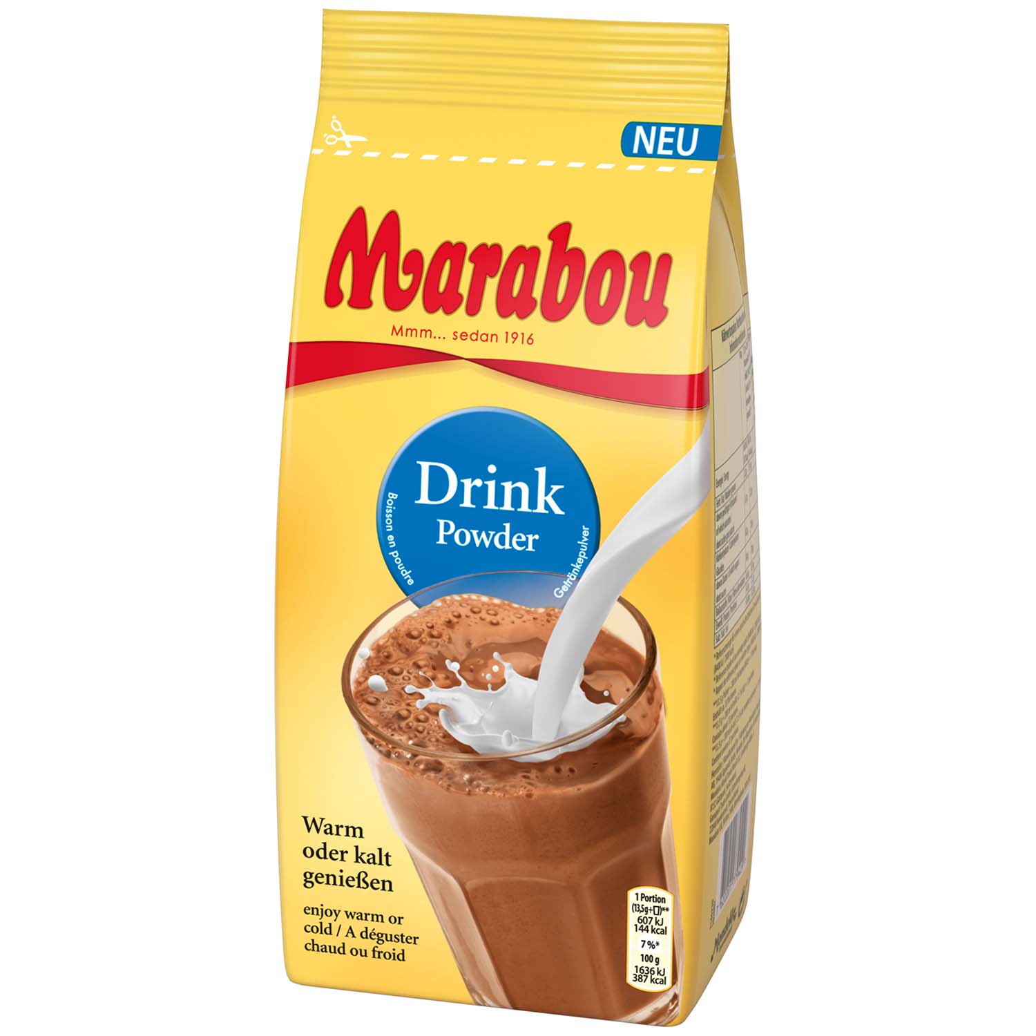 Marabou Шведска шоколад за пиене 450 гр., Видове, Млечен | Магазин за ...