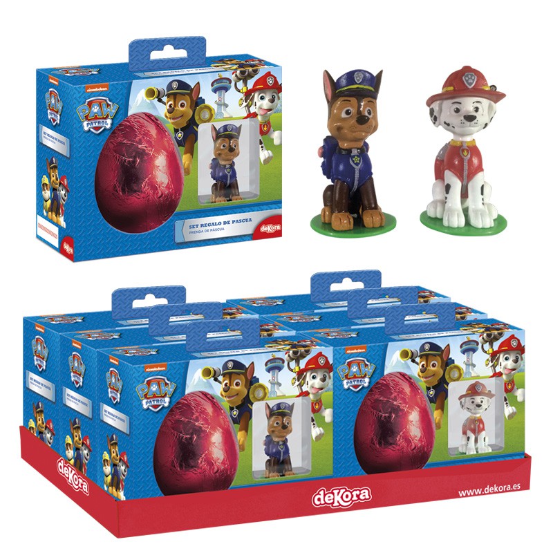 Decora Комплект от млечно шоколадово яйце и играчка Paw Patrol 55 гр ...