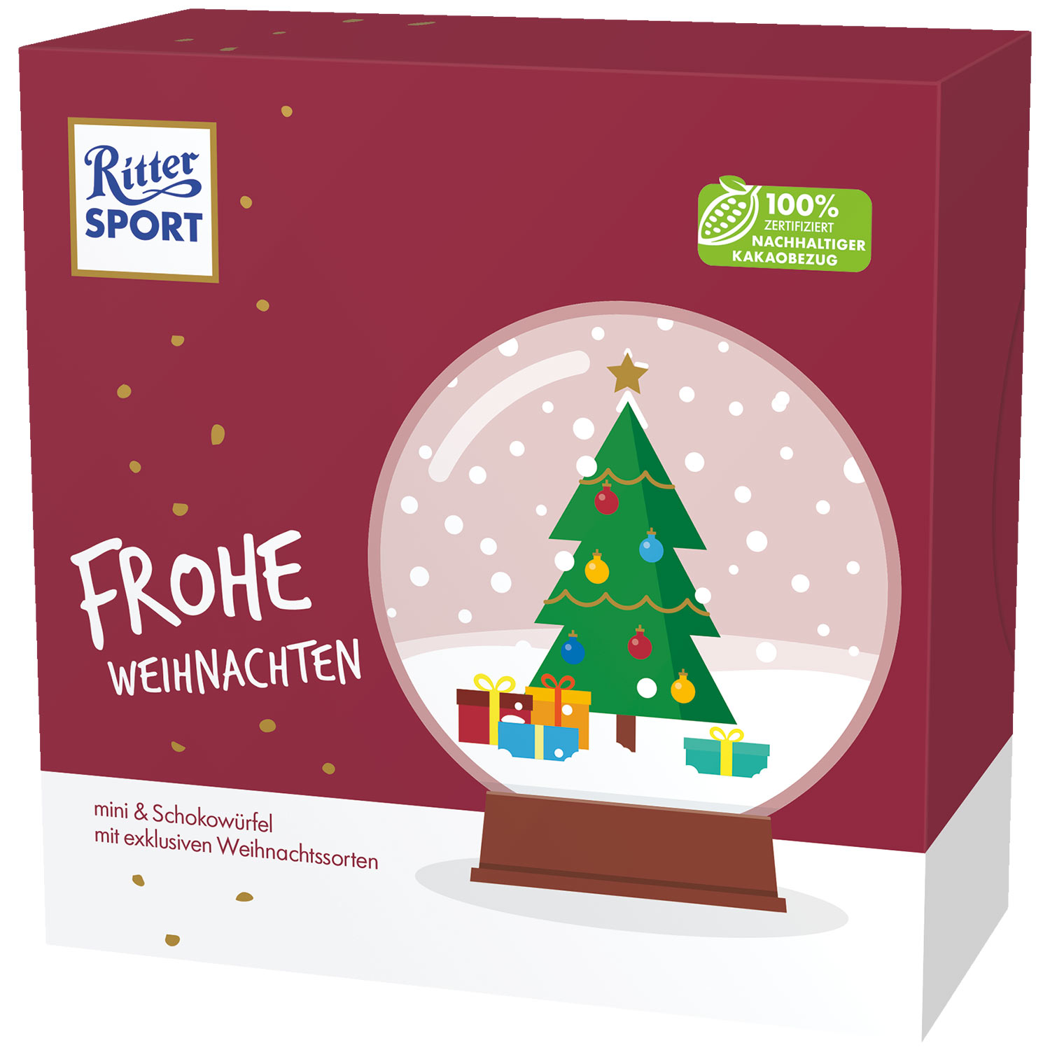 Ritter sport Шоколадчета Весела Коледа 187 гр, Продуктови Категории ...