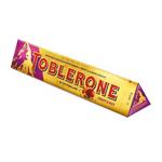 name} Шоколади Toblerone Швейцарски млечен шоколад със стафиди и мед и бадемова нуга (10%) 360 гр