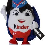 name} Шоколади Ferrero Kinder Мек плюш Kinderino, съдържащ 12 шоколадови блокчета Kinder 150 гр