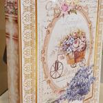name} Шоколади Masha Красива кутия с белгийски бонбони във формата на книга - Лавандула 200 гр.