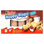 name} Шоколади Kinder Happy Hippo бисквити с какаов крем 5 x 20.7g