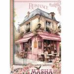 name} Шоколади Masha Красива кутия с белгийски бонбони във формата на книга - Романтичното кафене 200 гр