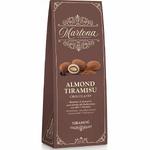 name} Шоколади Marlona Карамелизирани бадеми, обвити с шоколад с вкус тирамису 80 гр