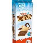 name} Шоколади Ferrero Kinder карти с пълнеж от млечен и какаов крем 307 гр 24 бр