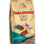 name} Шоколади Toblerone Млечен, бял и млечен с хрупкав бадем 30 бр 240 гр
