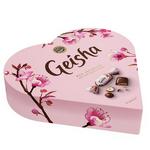 name} Шоколади Karl Fazer Geisha Шоколадови бонбони в подаръчна кутия с форма на сърце 225 гр