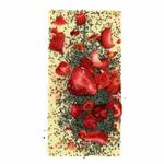 name} Шоколади Ritonka Ръчно направен бял шоколад с маково семе и ягоди 95 гр