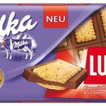 name} Шоколади Milka Алпийски млечен шоколад и Lu бисквитка 87 гр - 3 бр