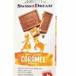 name} Шоколади Swiss Dream Швейцарски млечен шоколад с парченца карамел 100 гр