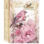 name} Шоколади Masha Красива кутия с белгийски бонбони във формата на книга - Врабче 85 гр.