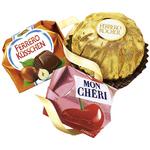 name} Шоколади Най-доброто от Ferrero 38 бр.(Ferrero Kisses, Rocher, Mon Chéri) 400 гр.