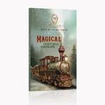 name} Шоколади Laurence Млечен шоколад с бадеми - Коледен влак 80 гр