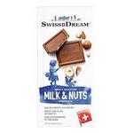 name} Шоколади Swiss Dream Швейцарски млечен шоколад с лешници 100 гр
