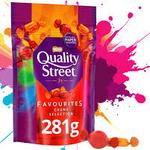 name} Шоколади Quality street Favourites Бонбони с кремо ягода и портокал, покрити с тъмен шоколад 281 гр
