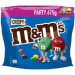 name} Бонбони M&M'S Crispy Бонбонки с хрупкава сърцевина в млечен шоколад със захарна обвивка 675 гр