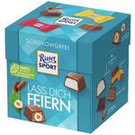 name} Шоколади Ritter Sport Позволете си да празнувате 22 шоколадови бонбона 176 гр