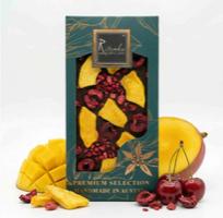 Ritonka Ръчно направен тъмен шоколад с манго и череша 95 гр