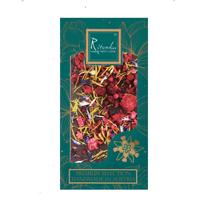 Ritonka Ръчно направен тъмен шоколад с малини и цветя 95 гр